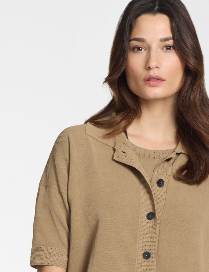 Sarah Pacini 3/4 sleeves cardigan – buttoned