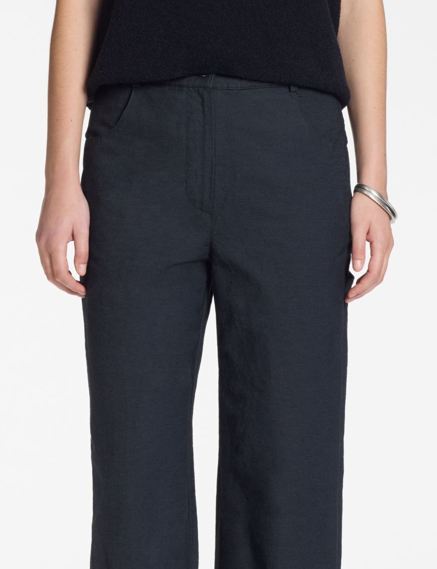 Sarah Pacini Gerade Hose – strukturierte Baumwolle