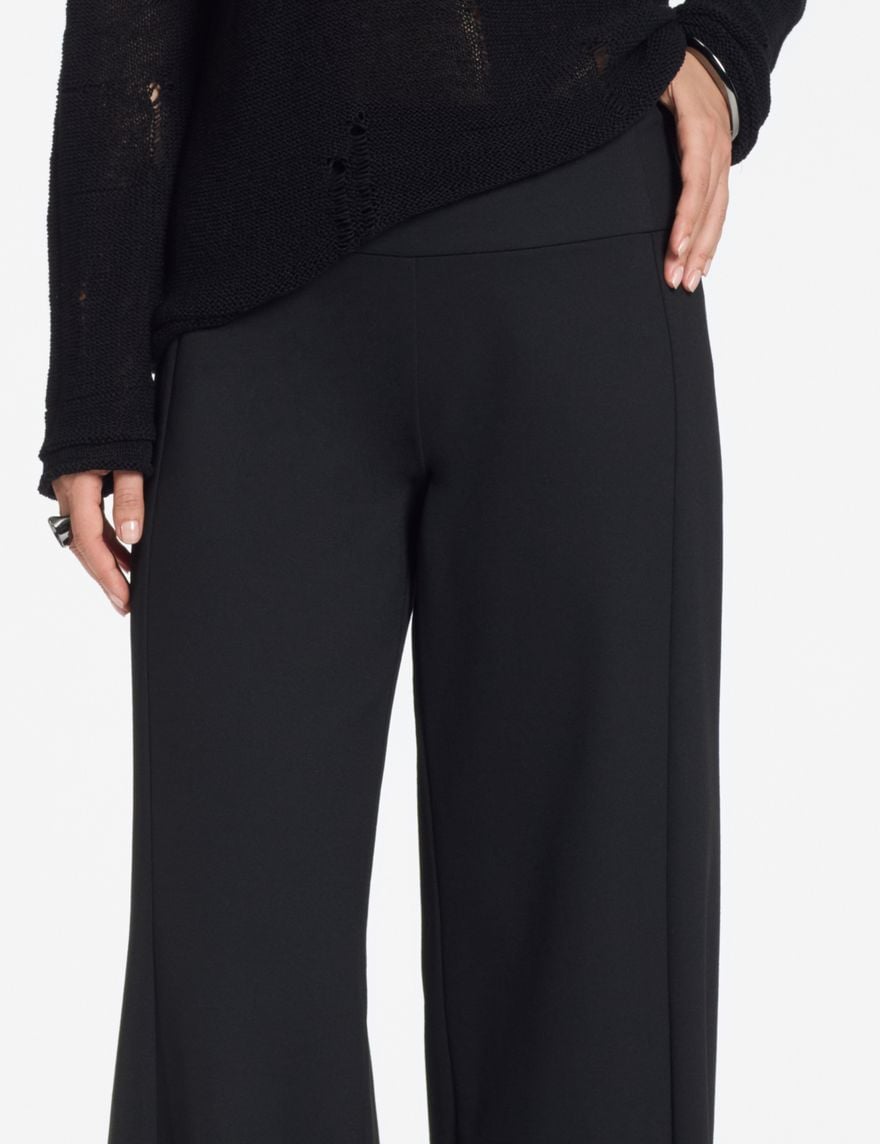 Sarah Pacini Wide-leg pants – light jersey