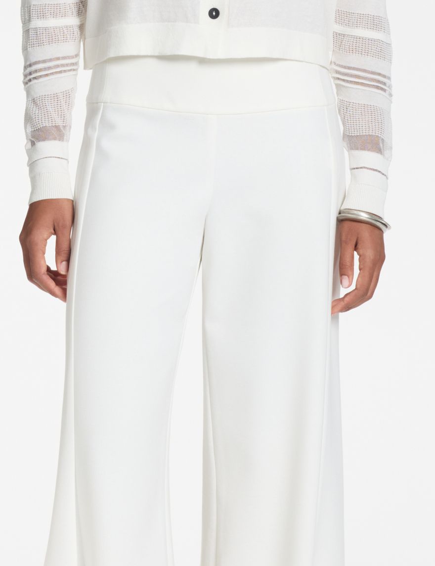 Sarah Pacini Wijde broek – lichte jersey