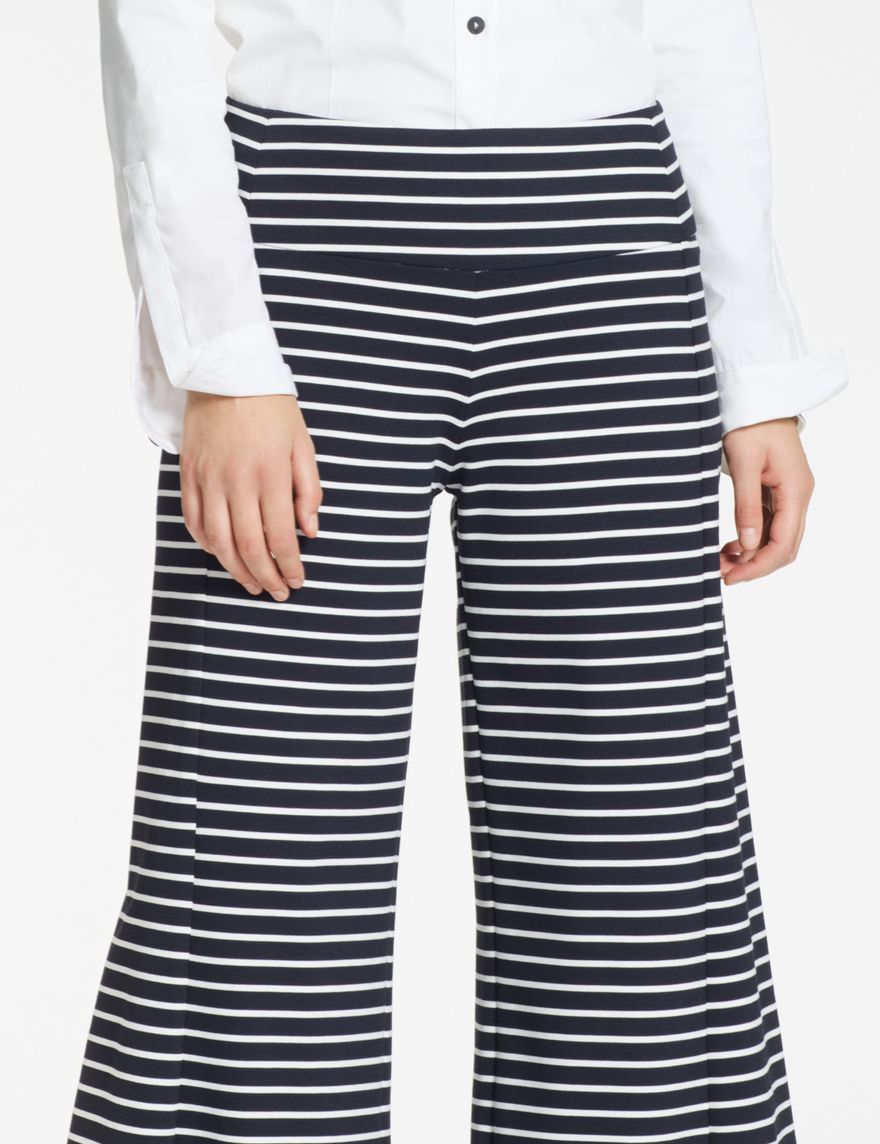 Sarah Pacini Pantalon large – jersey léger