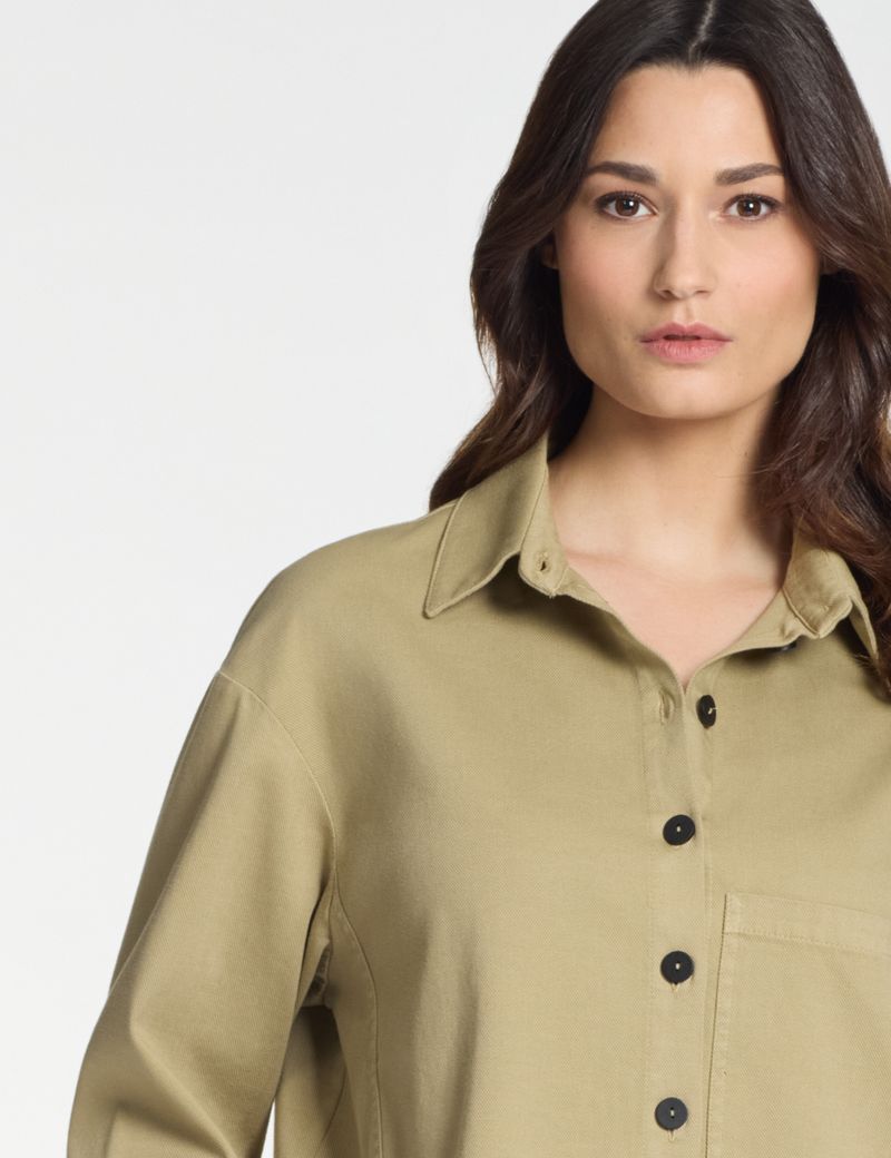 Sarah Pacini Chemise – poche plaquée
