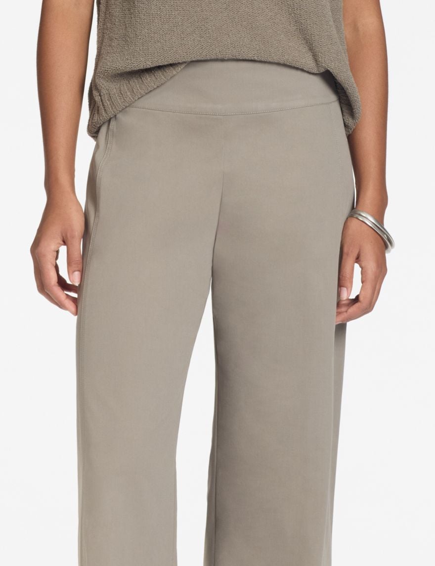 Sarah Pacini Pantalon droit – popeline de coton