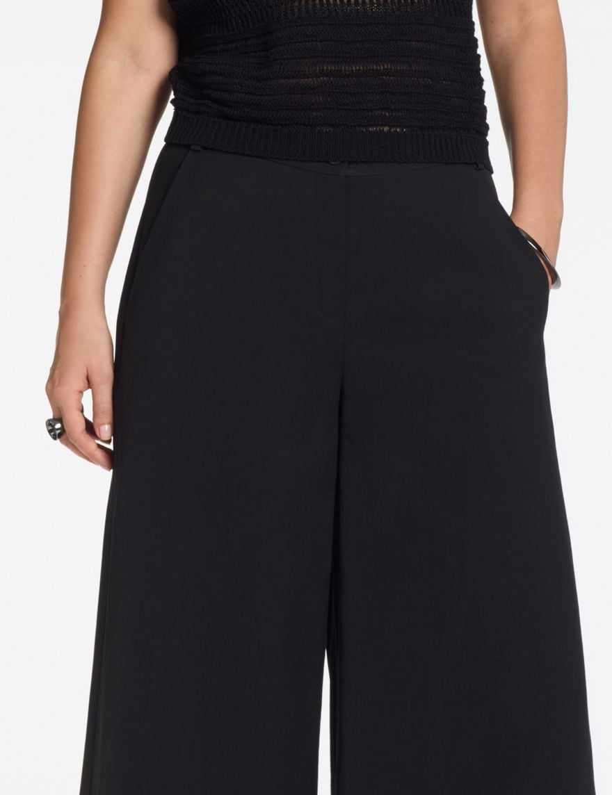 Sarah Pacini Palazzo pants – linen and viscose
