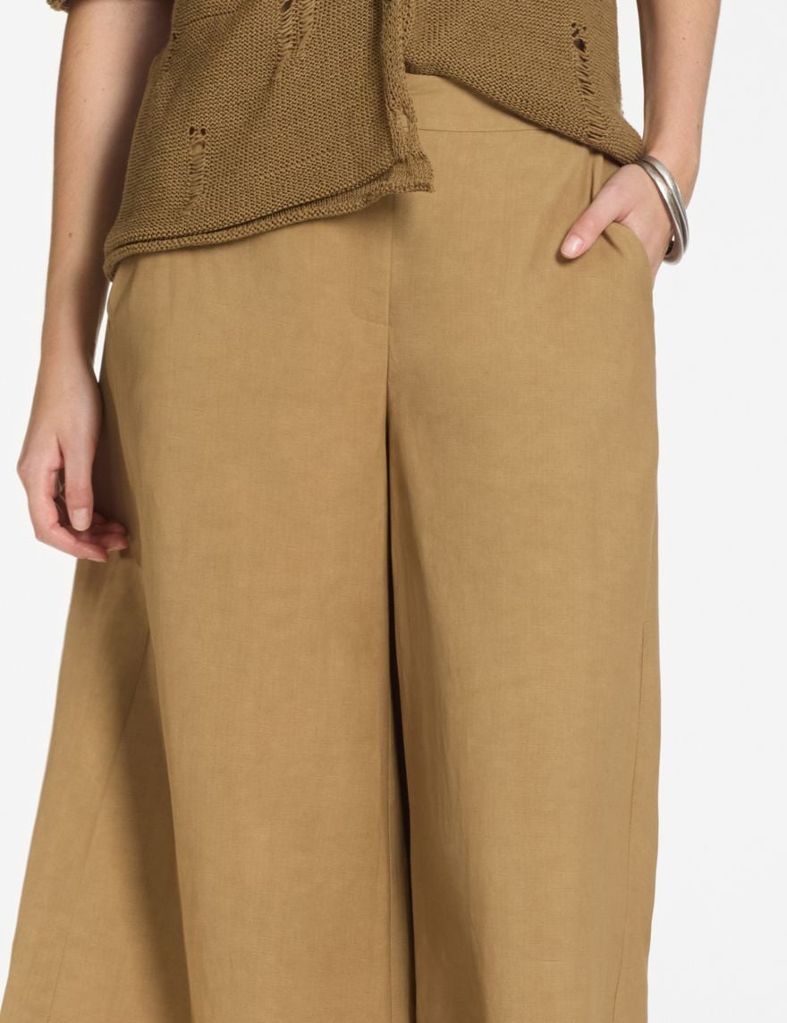 Sarah Pacini Palazzo pants – linen and viscose