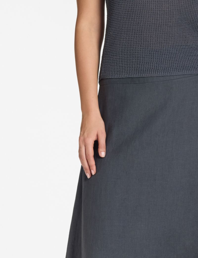 Sarah Pacini Jupe longue évasée – 100 % lin