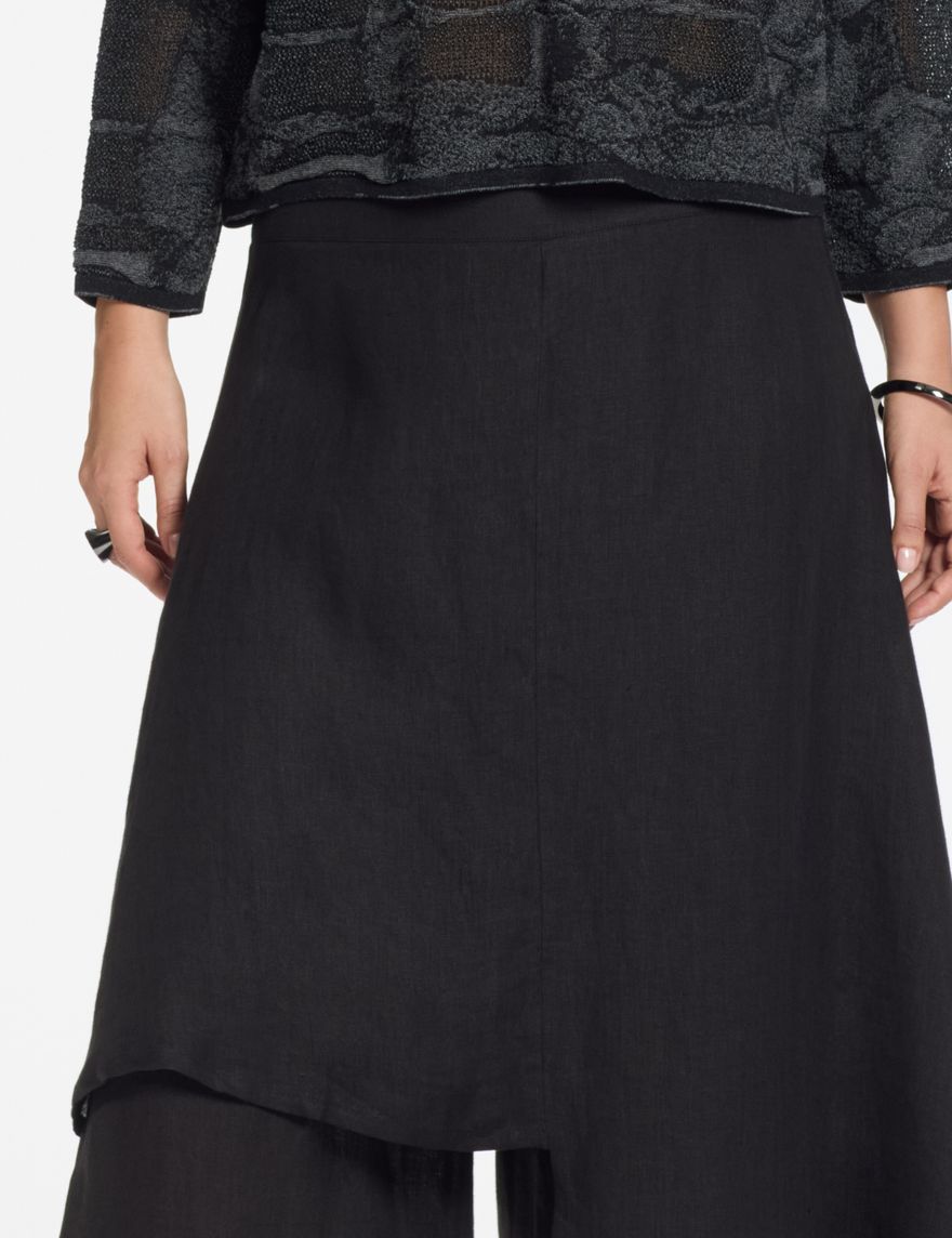 Sarah Pacini Linen pants – layered look