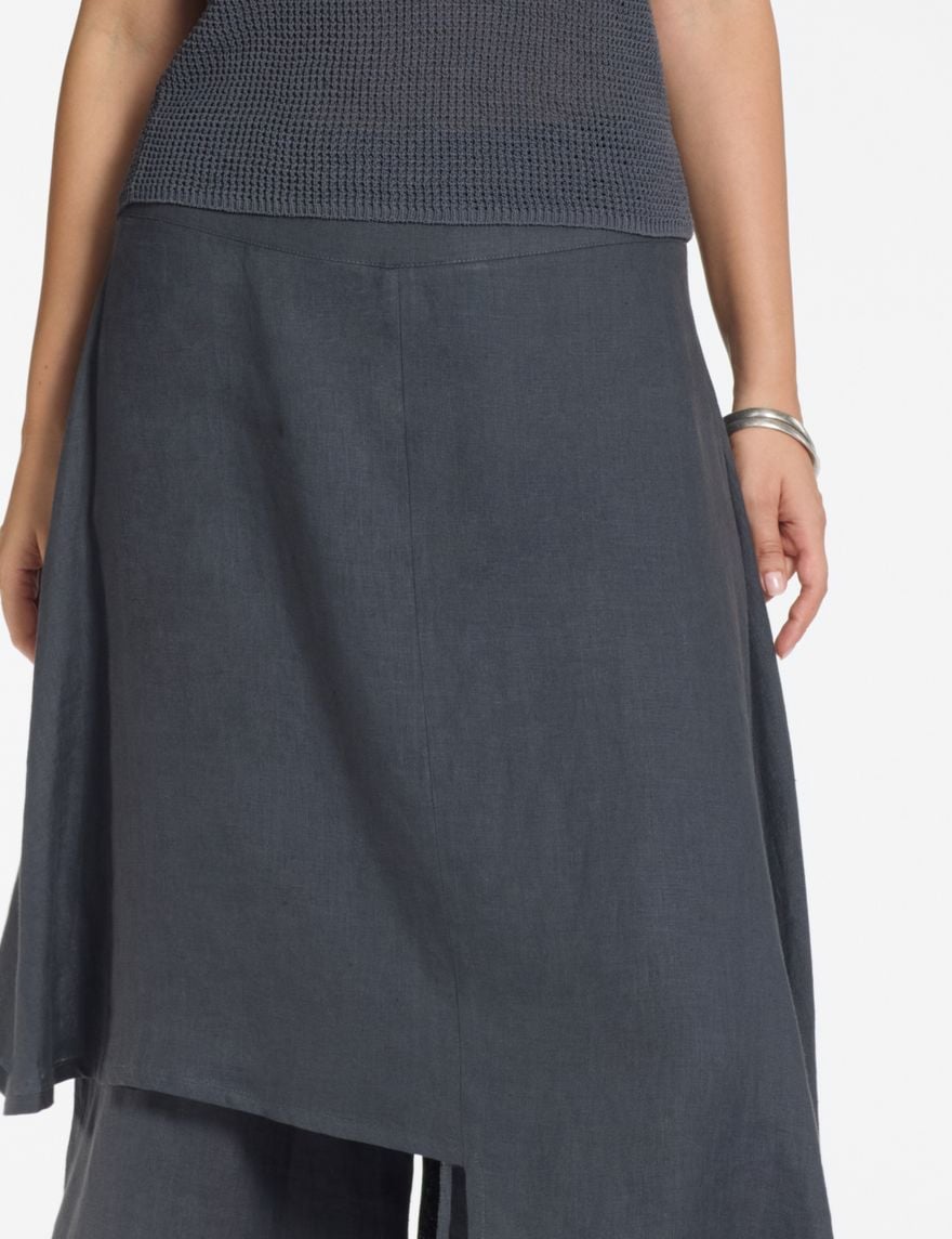Sarah Pacini Linen pants – layered look