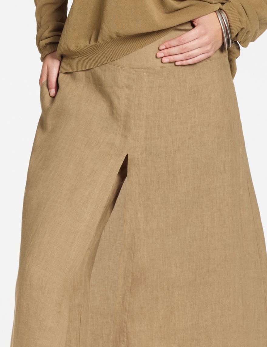 Sarah Pacini Linen pants – trompe l'œil