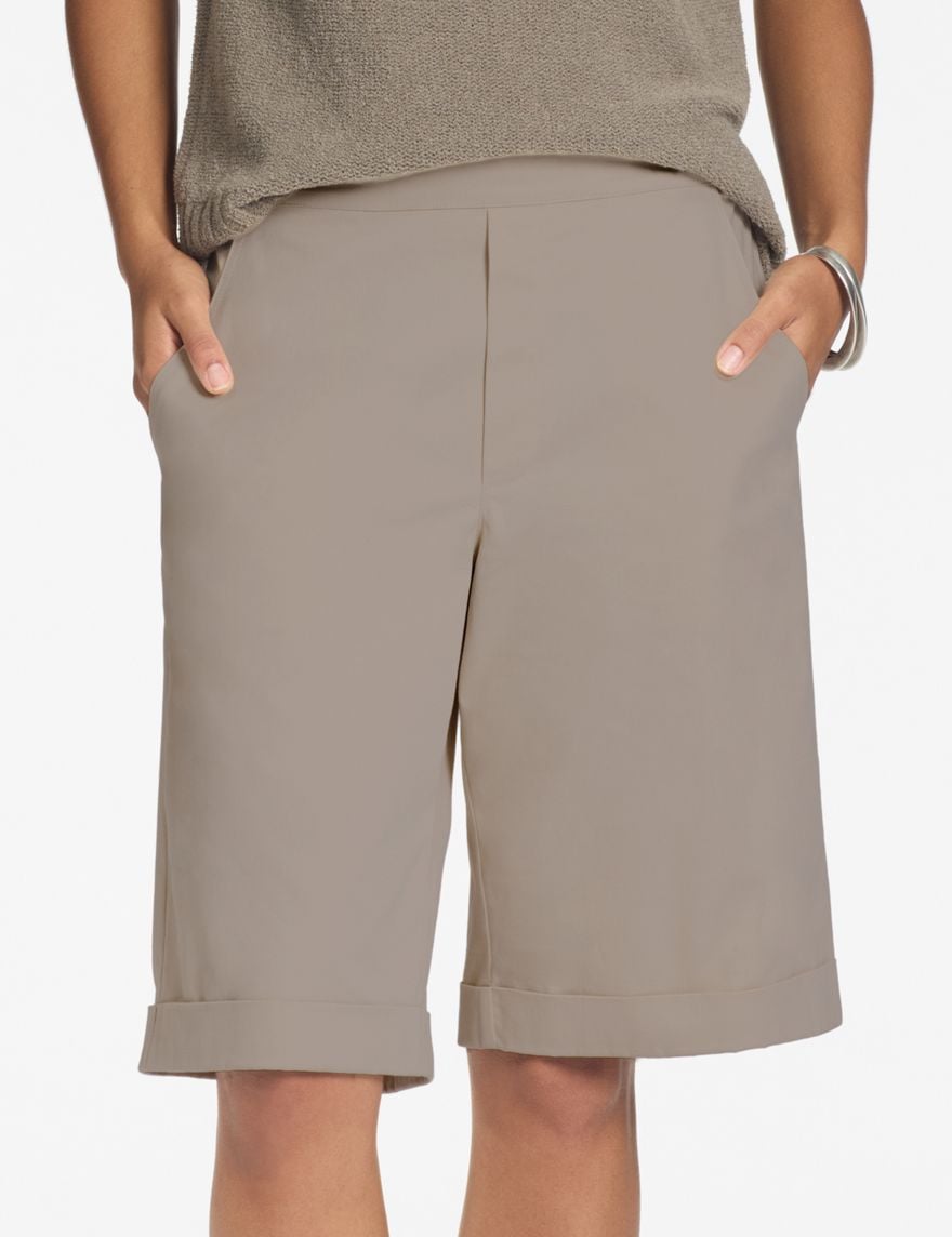 Sarah Pacini Bermuda shorts – topstitched