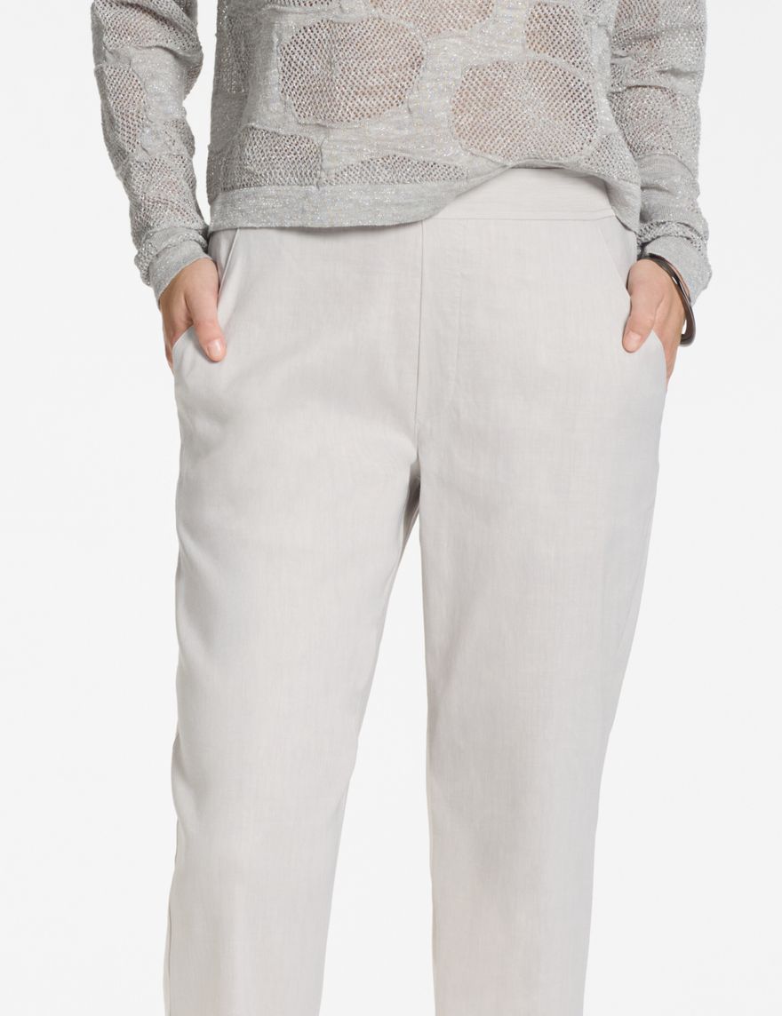 Sarah Pacini Stretch Linen Alex pants – Gender Neutral