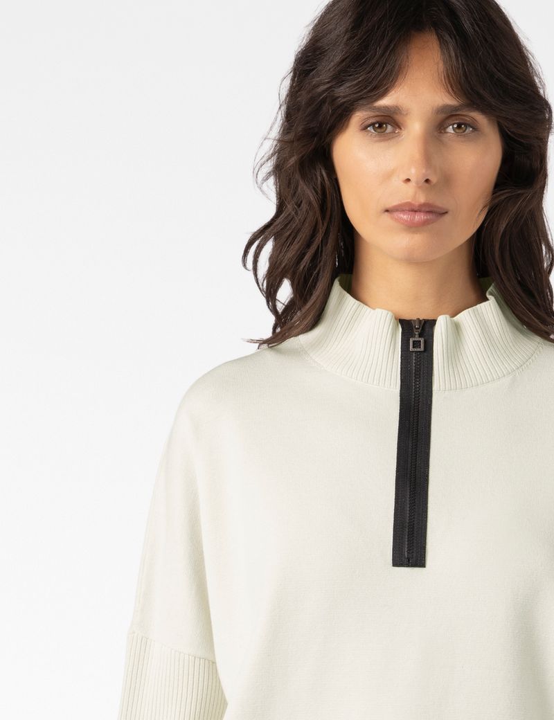 Sarah Pacini 3/4-SLEEVE SWEATER – STRETCH VISCOSE