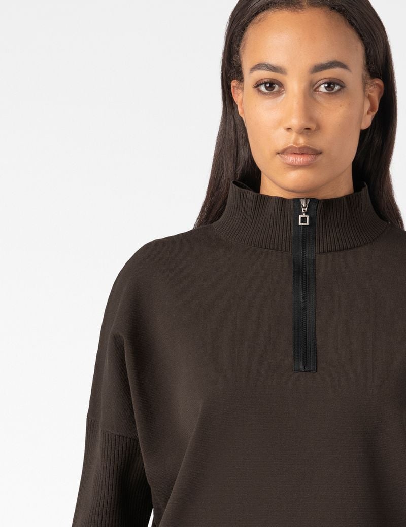 Sarah Pacini TRUI MET 3/4-MOUWEN – STRETCH VISCOSE