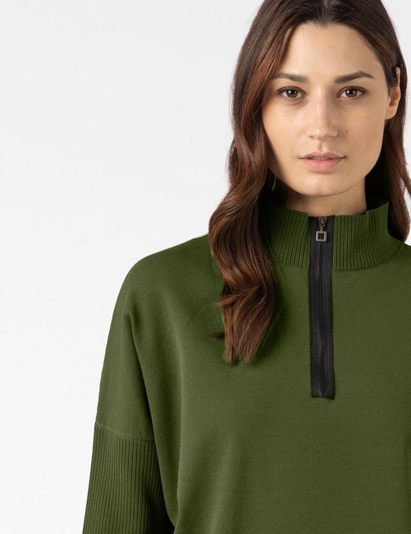 Sarah Pacini 3/4-SLEEVE SWEATER – STRETCH VISCOSE