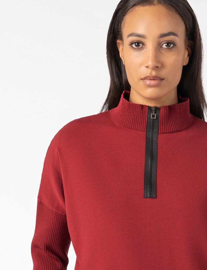 Sarah Pacini TRUI MET 3/4-MOUWEN – STRETCH VISCOSE