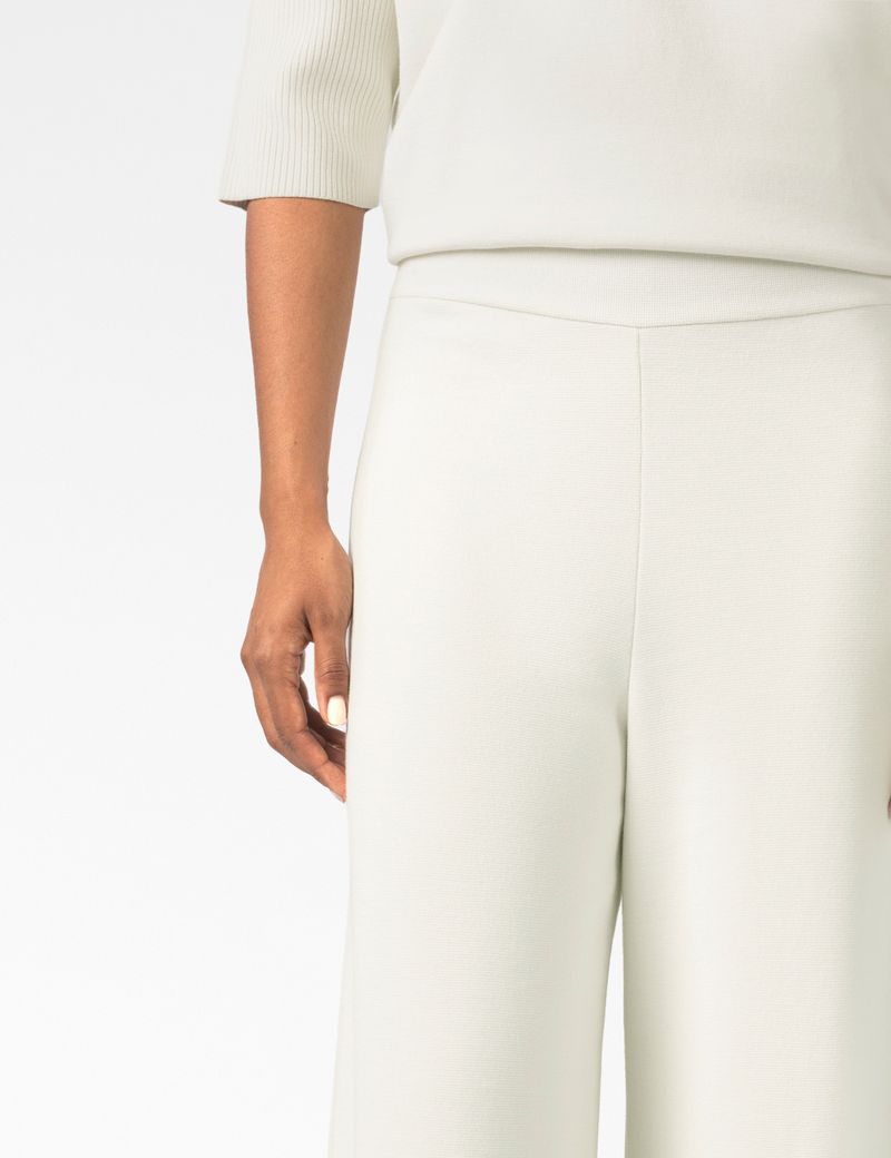 Sarah Pacini KNIT PANTS – STRUCTURED STRETCH VISCOSE
