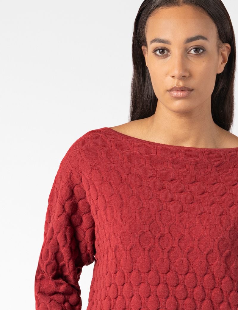 Sarah Pacini PULL COURT - MATELASSÉ