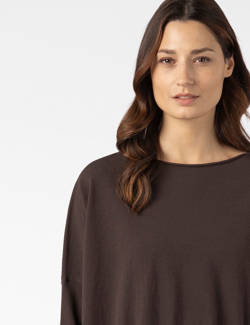 Sarah Pacini PULL OVERSIZE - CÔTES FANTAISIES