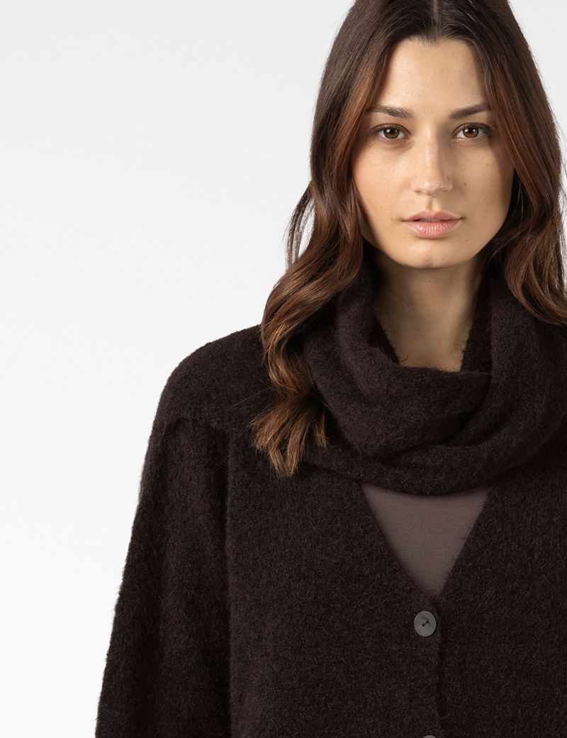 Sarah Pacini KURZER CARDIGAN – NAHTLOSER MOHAIR