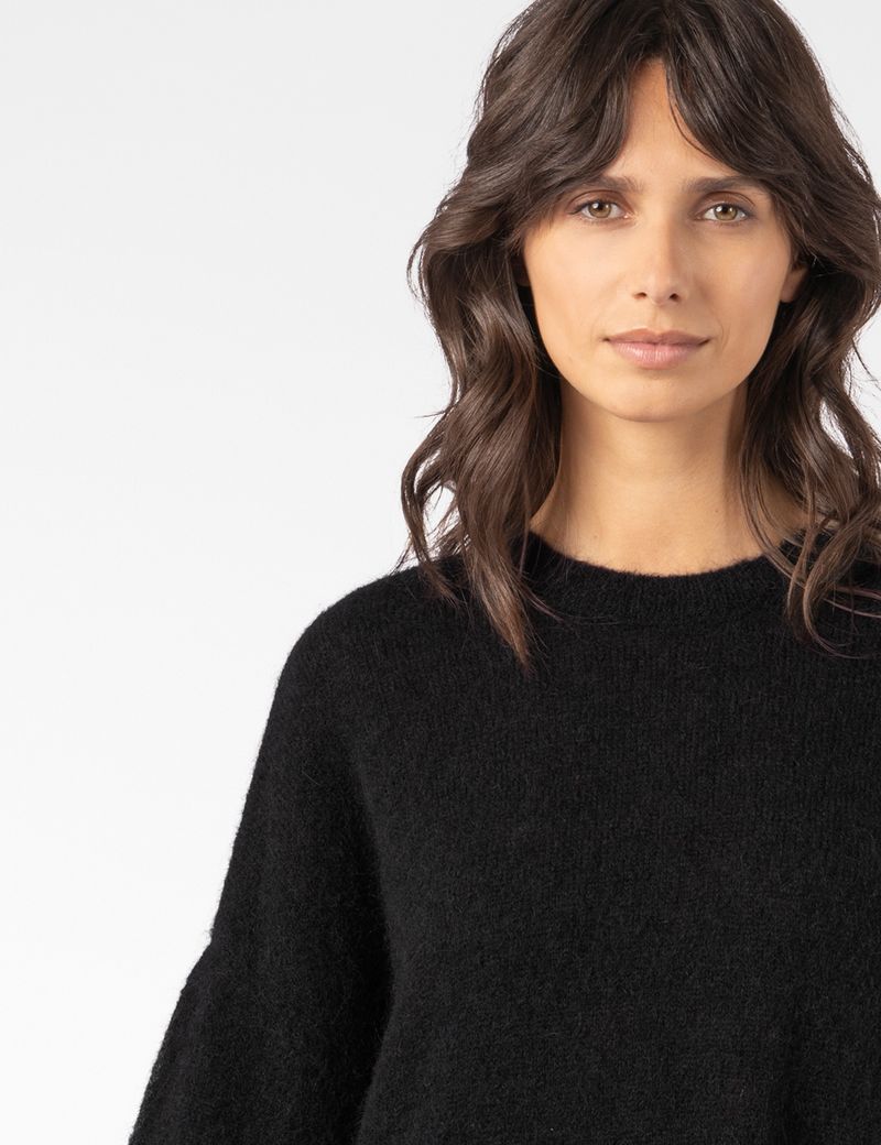 Sarah Pacini TRUI MET 3/4-MOUWEN – STRETCH MOHAIR