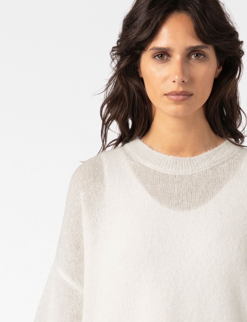 Sarah Pacini PULL MANCHES 3/4 - MOHAIR STRETCH
