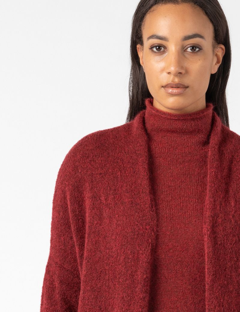 Sarah Pacini Lange cardigan – mohair-merino