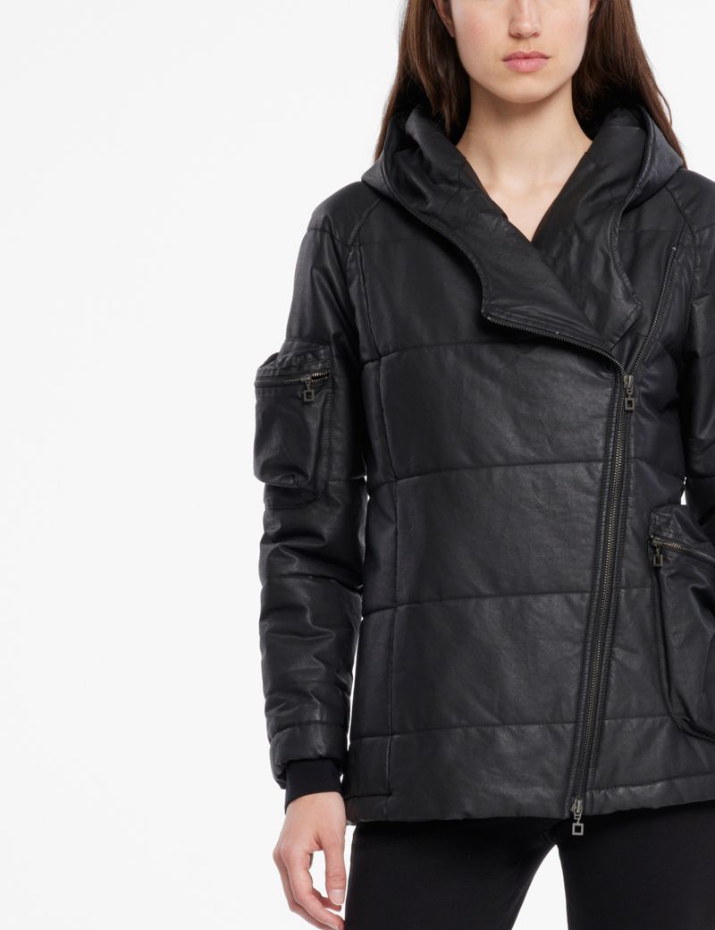 Sarah Pacini Pufferjas met kap – gecoat