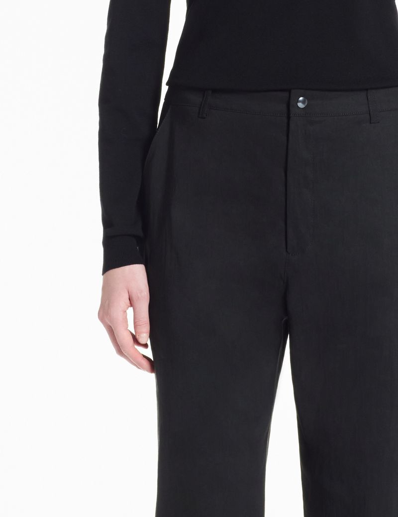 Sarah Pacini Stretch Linen Maxime pants – Gender Neutral