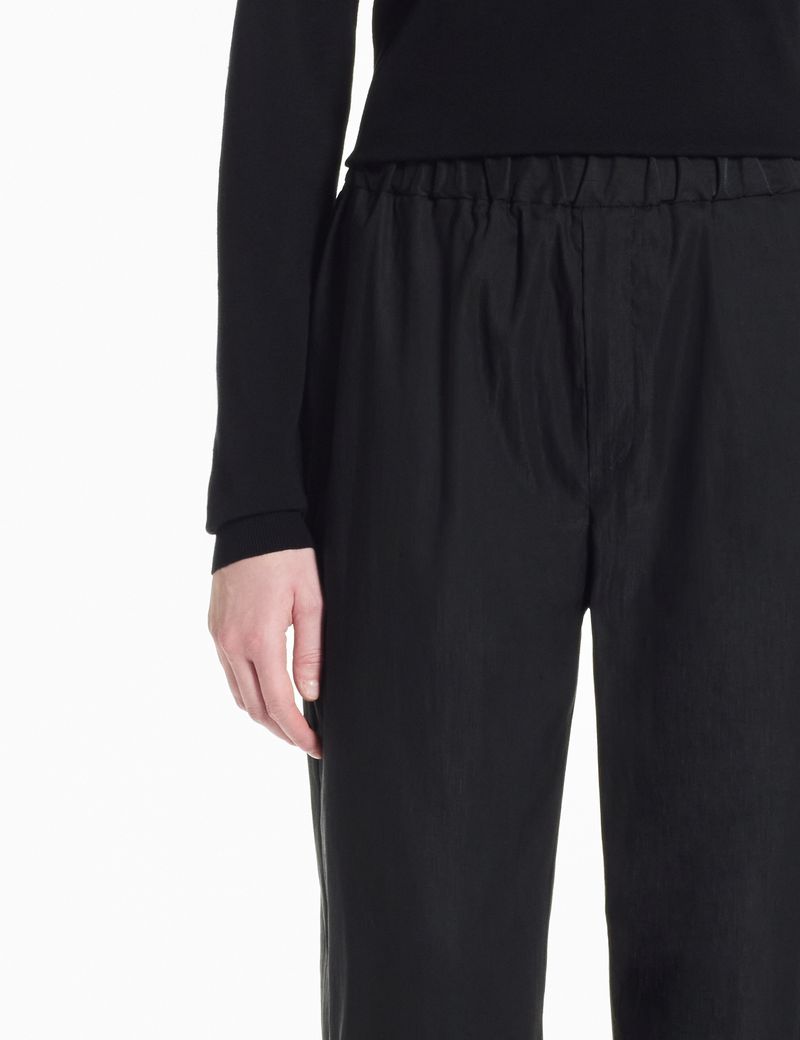 Sarah Pacini Stretch Linen Yanis pants – Gender Neutral