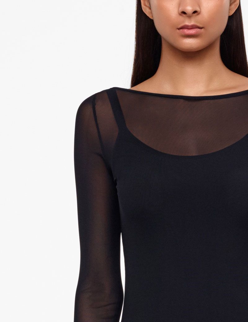 Sarah Pacini TRANSLUCENT TOP - KHALIYA