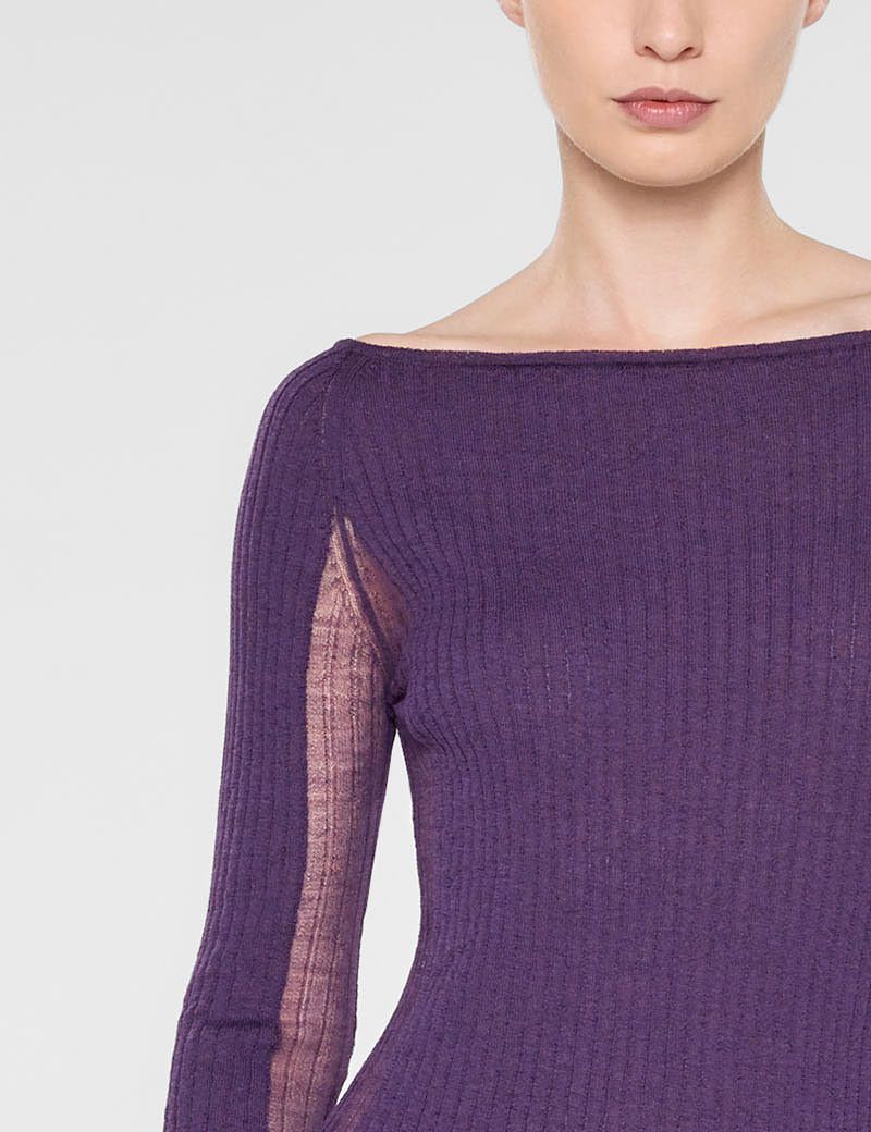 Sarah Pacini Langer taillierter sweater