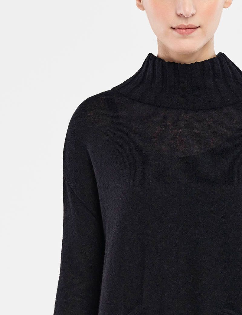 Sarah Pacini SWEATER MIT STEHKRAGEN