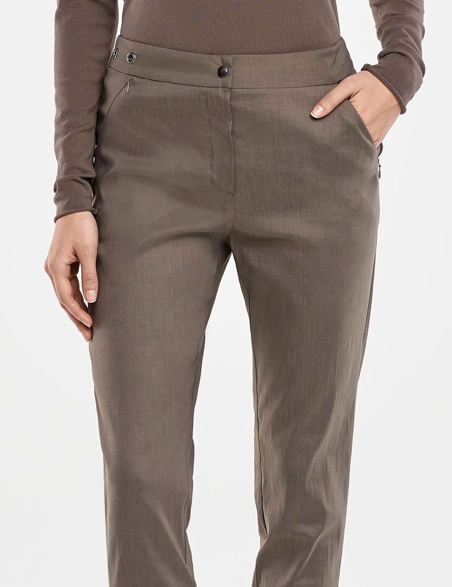 Sarah Pacini STRETCH LINNEN BROEK