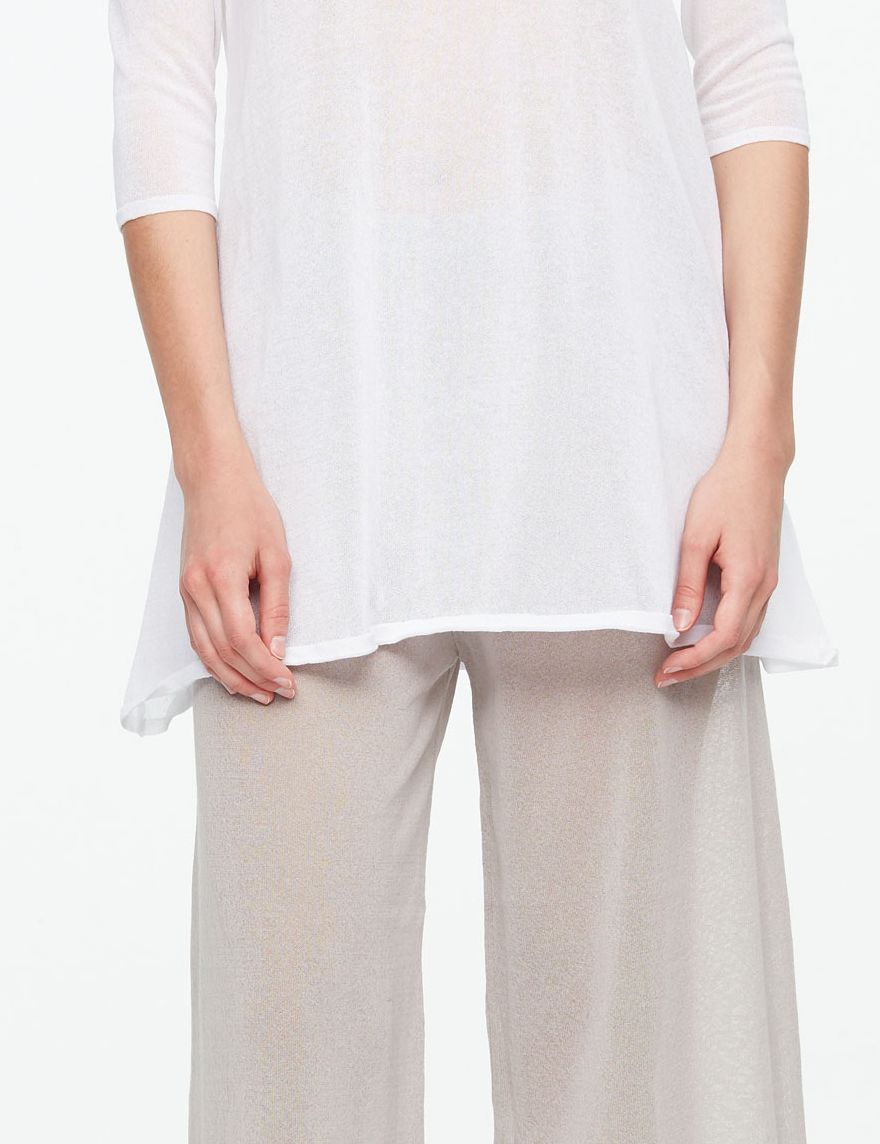 Sarah Pacini PANTALON EN MAILLE - JAMBE LARGE