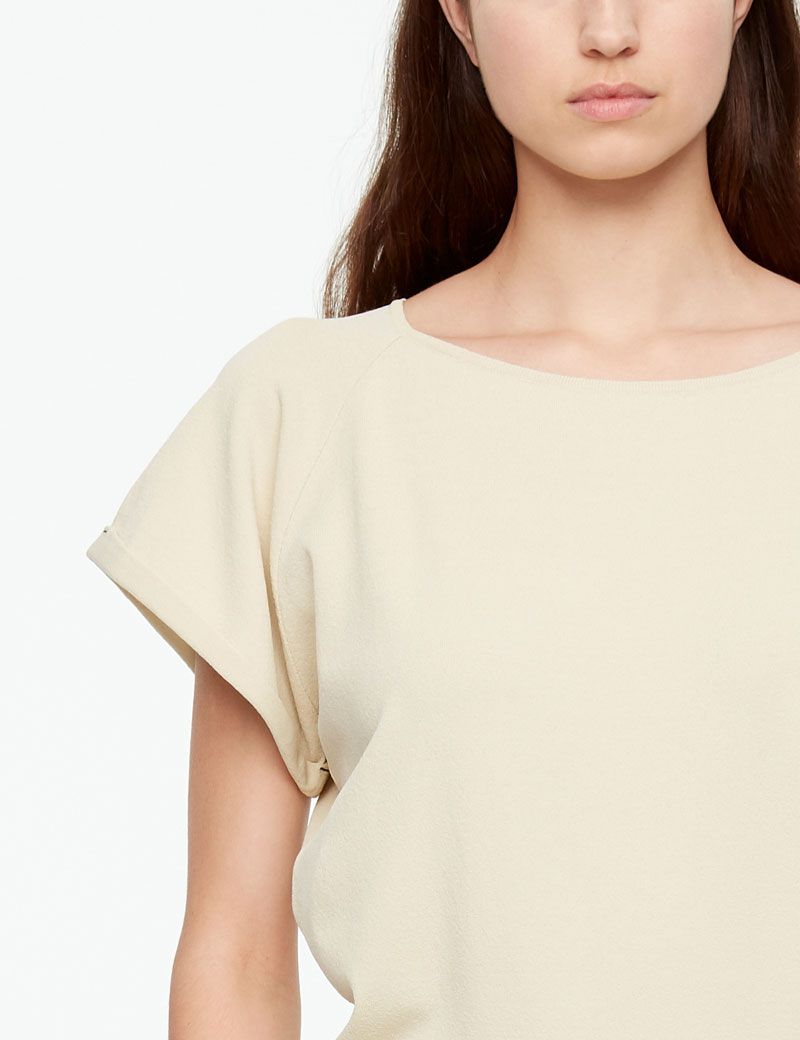 Sarah Pacini PULL MANCHES COURTES - SURPIQURES