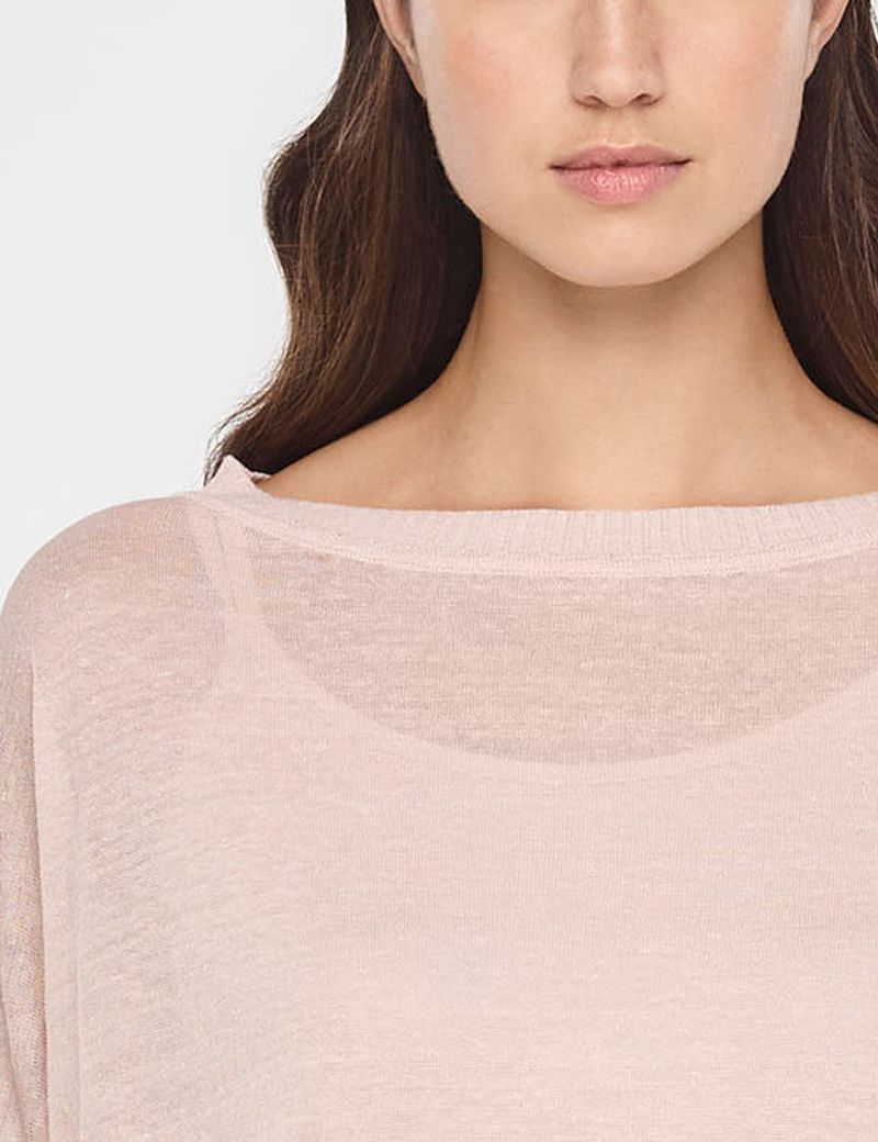 Sarah Pacini PULL LONG EN LIN - GRANDE POCHE