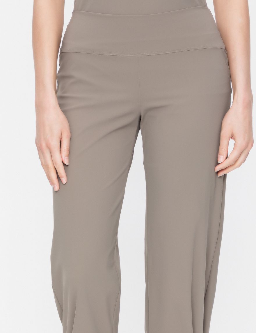 Sarah Pacini CROPPED PANTS - DRAWSTRING CUFFS