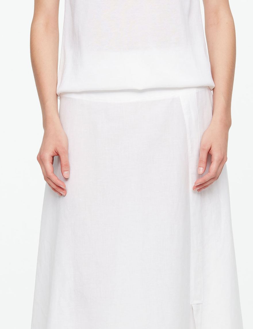Sarah Pacini JUPE MAXI - LIN ET COTON