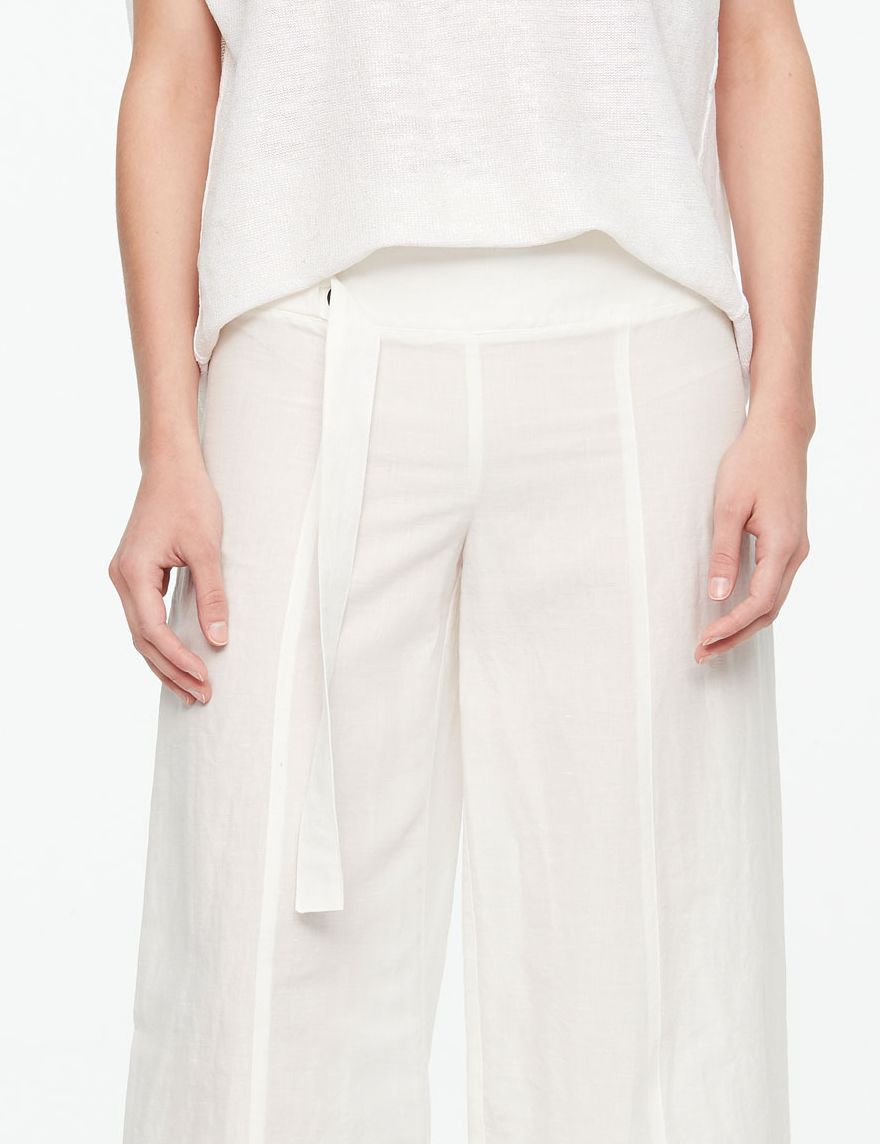 Sarah Pacini LEINEN COTTON PALAZZO HOSEN