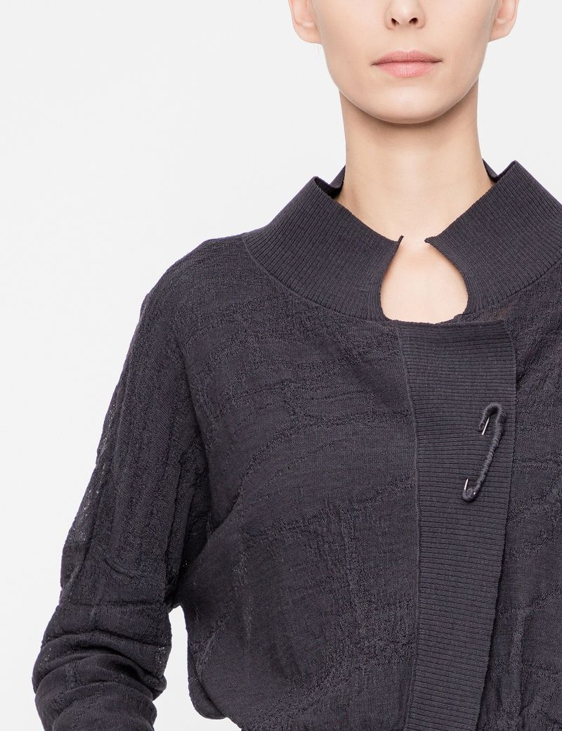 Sarah Pacini Korte cardigan - honingraat