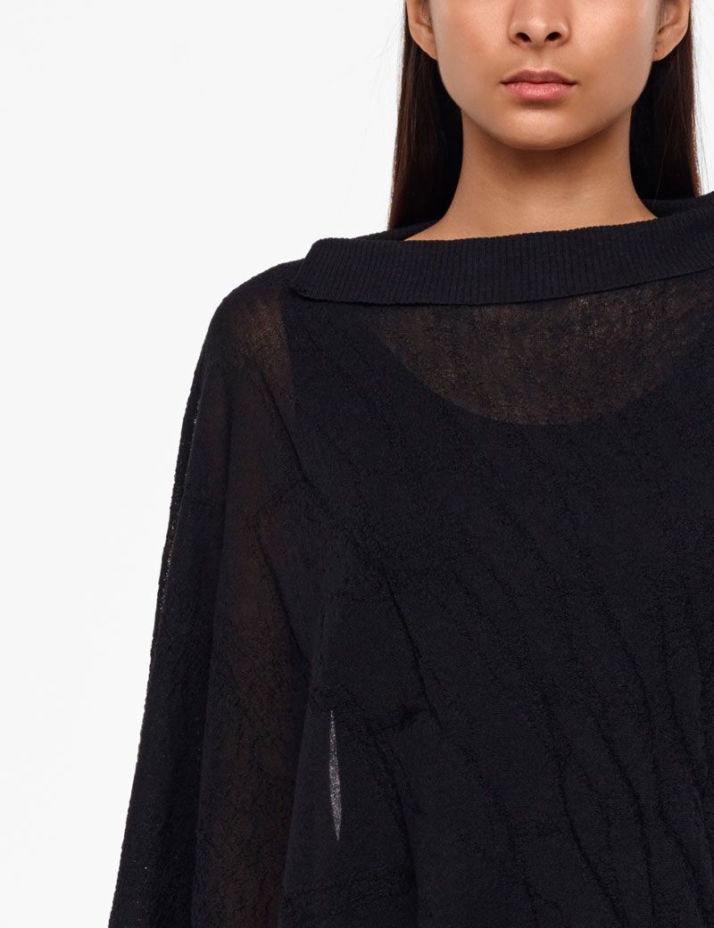 Sarah Pacini PULL - STYLE PONCHO