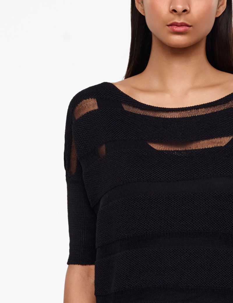 Sarah Pacini LONG MERINO SWEATER