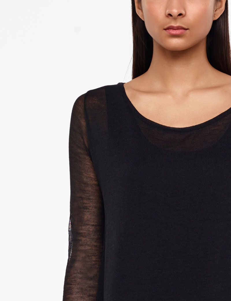 Sarah Pacini VOILANT-SWEATER - LANGE ÄRMEL