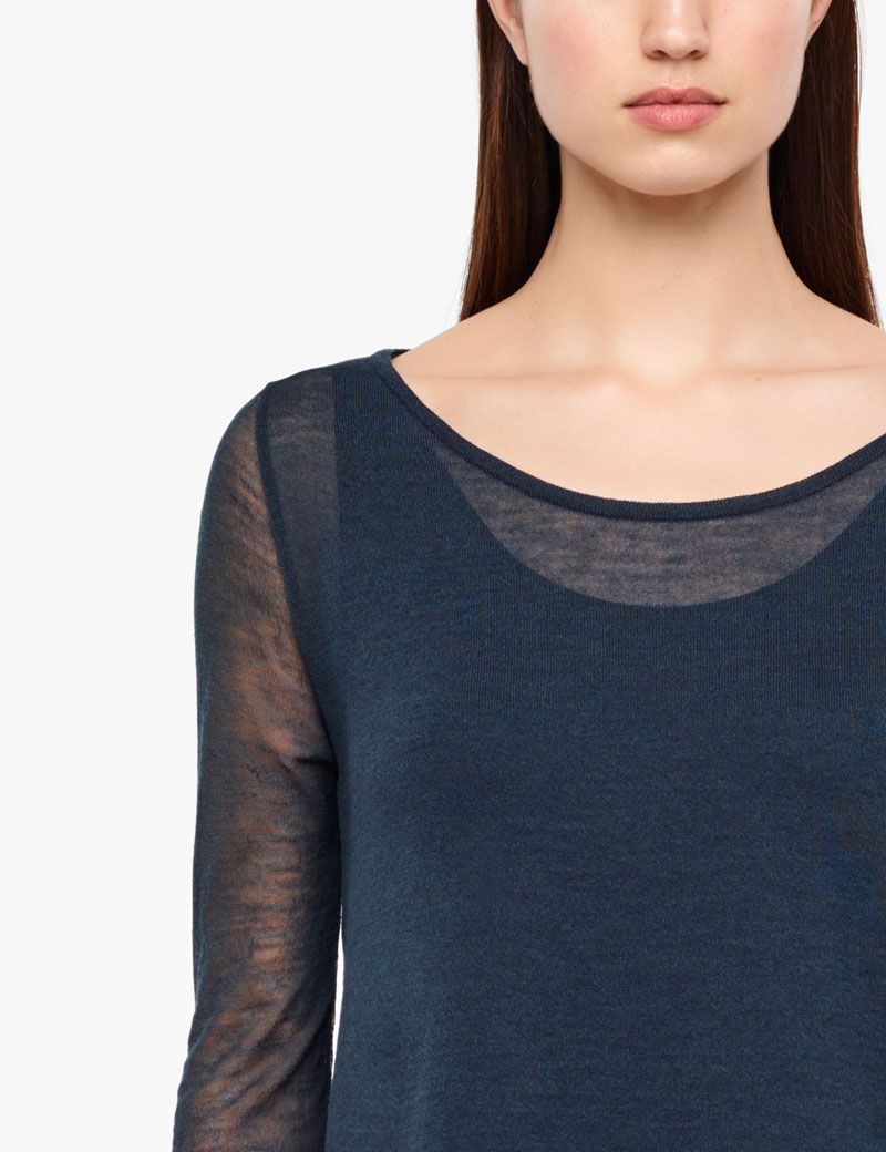 Sarah Pacini VEIL SWEATER - FULL SLEEVES