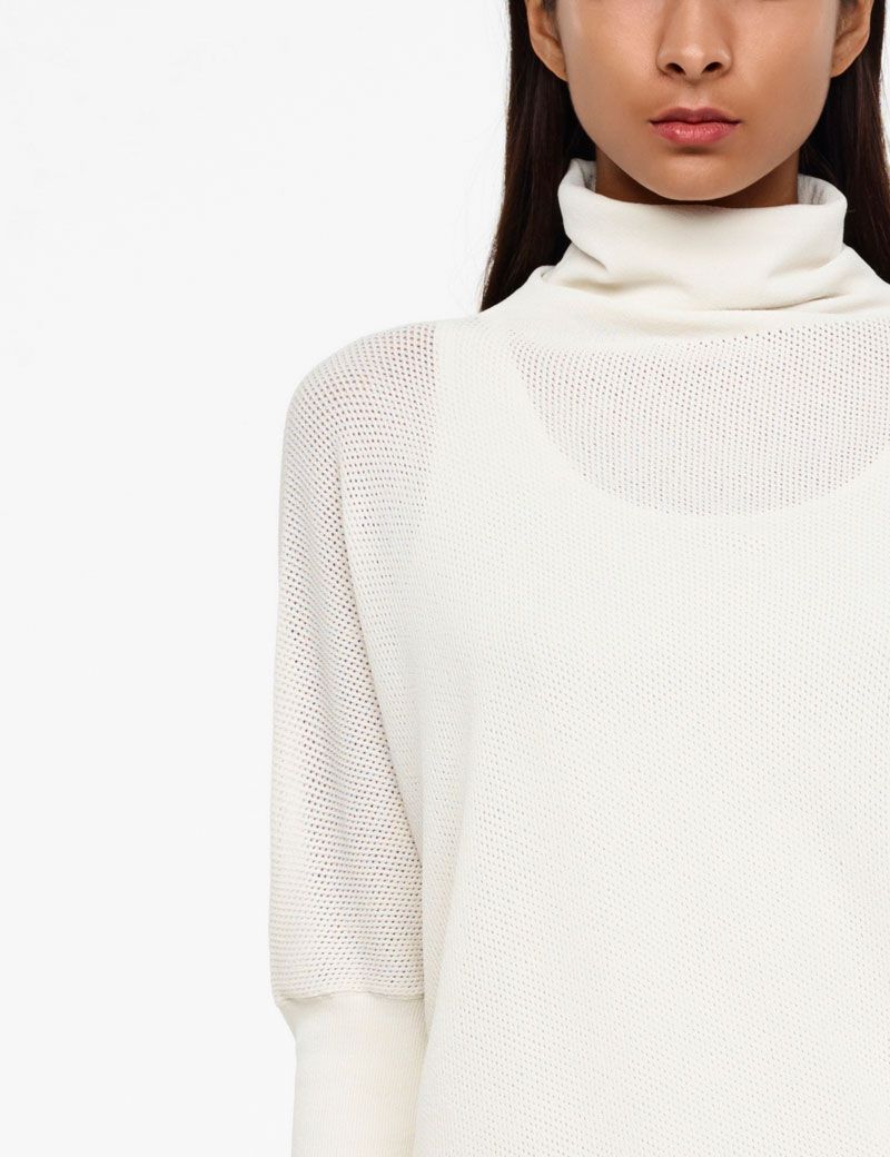 Sarah Pacini NAHTLOSER WASSERFALL-SWEATER