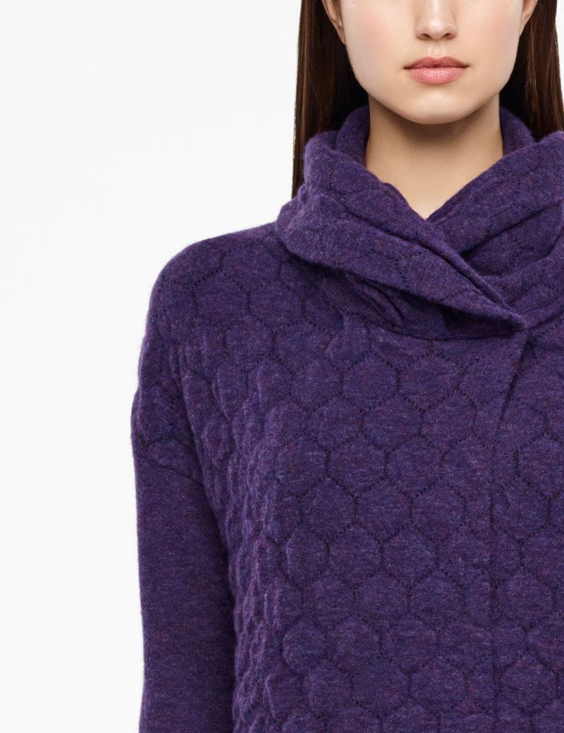 Sarah Pacini HONEYCOMB CARDIGAN