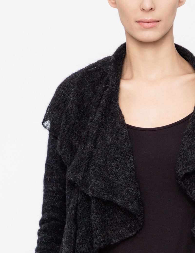 Sarah Pacini CARDIGAN CHINÉ - COL AJOURÉ