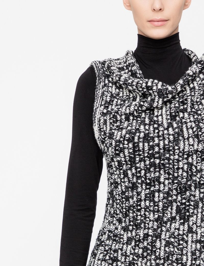 Sarah Pacini Sleeveless cardigan - 3rd armhole