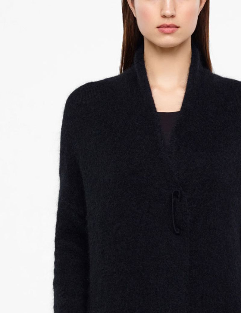Sarah Pacini LANGE MOHAIR-MERINO CARDIGAN