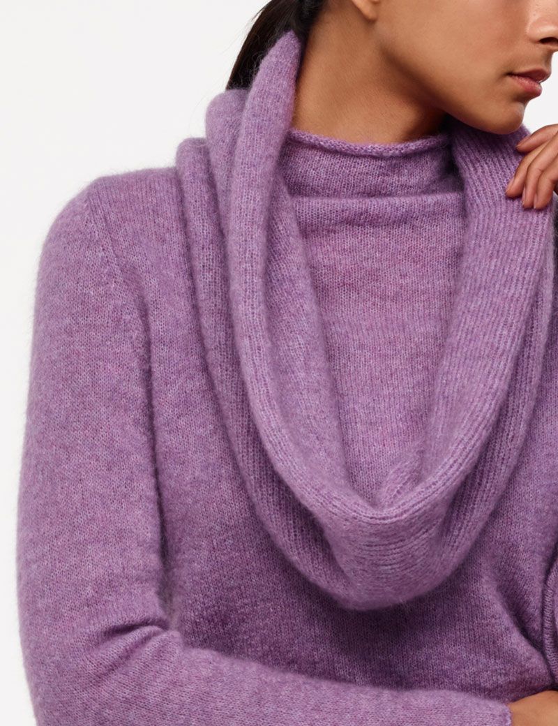 Sarah Pacini MOHAIR-MERINO KRAAG